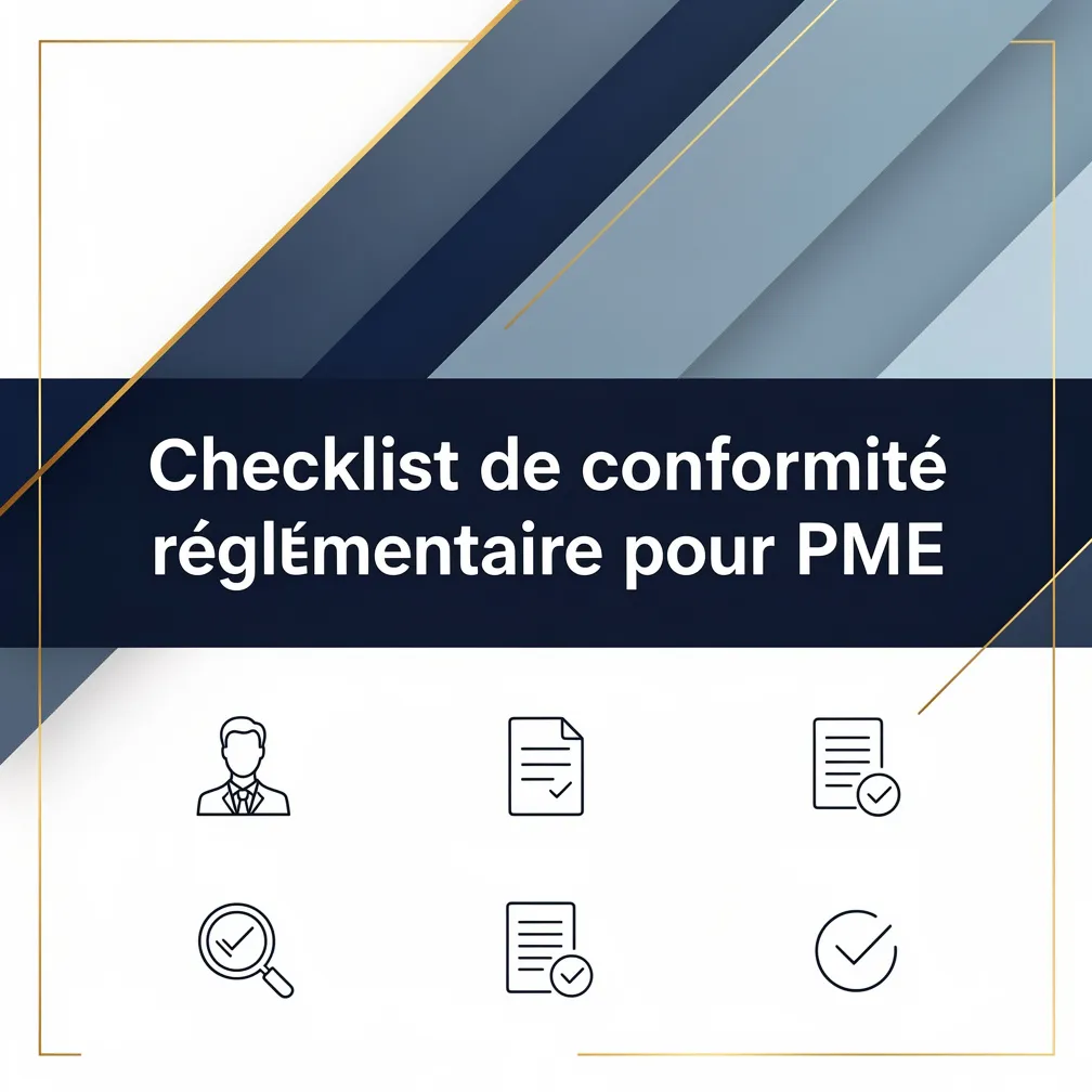 Checklist de conformité réglementaire pour PME
