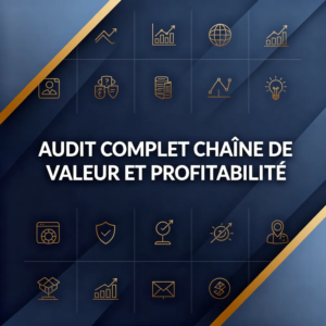 Audit complet chaîne de valeur et profitabilité